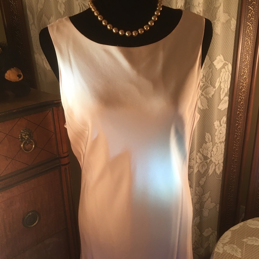 Peach Flowing Dress